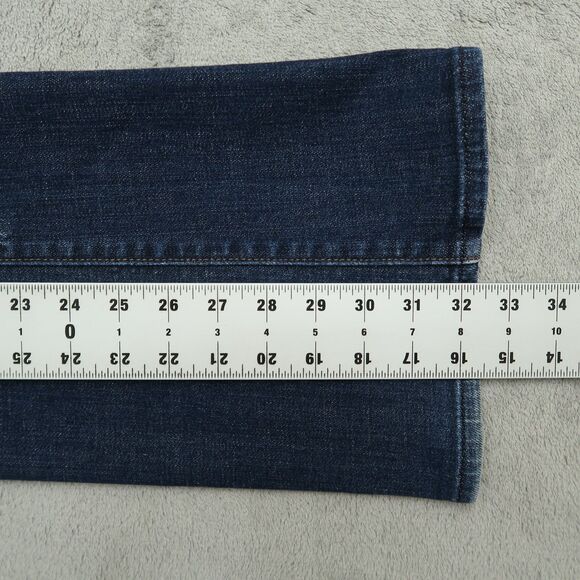 Levi's Jeans Women's 12L Blue Mid-Rise Slight Curve Classic Bootcut 32.5" Inseam - Picture 6 of 16